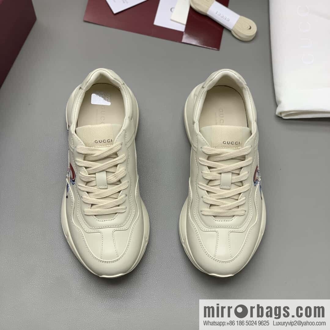 GUCCI 🔥 [New G Home High Version] Men's and Women's Retro Sneakers