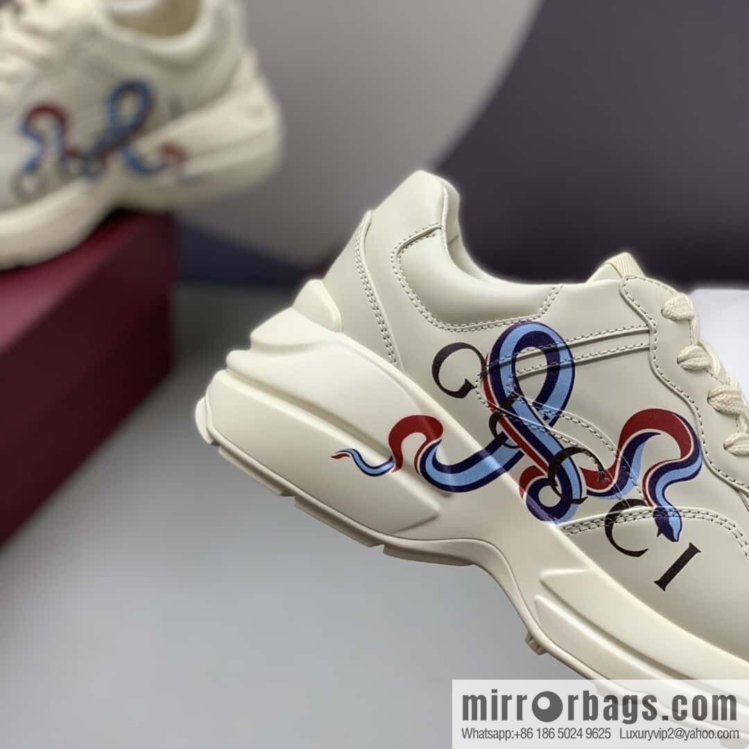 GUCCI 🔥 [New G Home High Version] Men's and Women's Retro Sneakers
