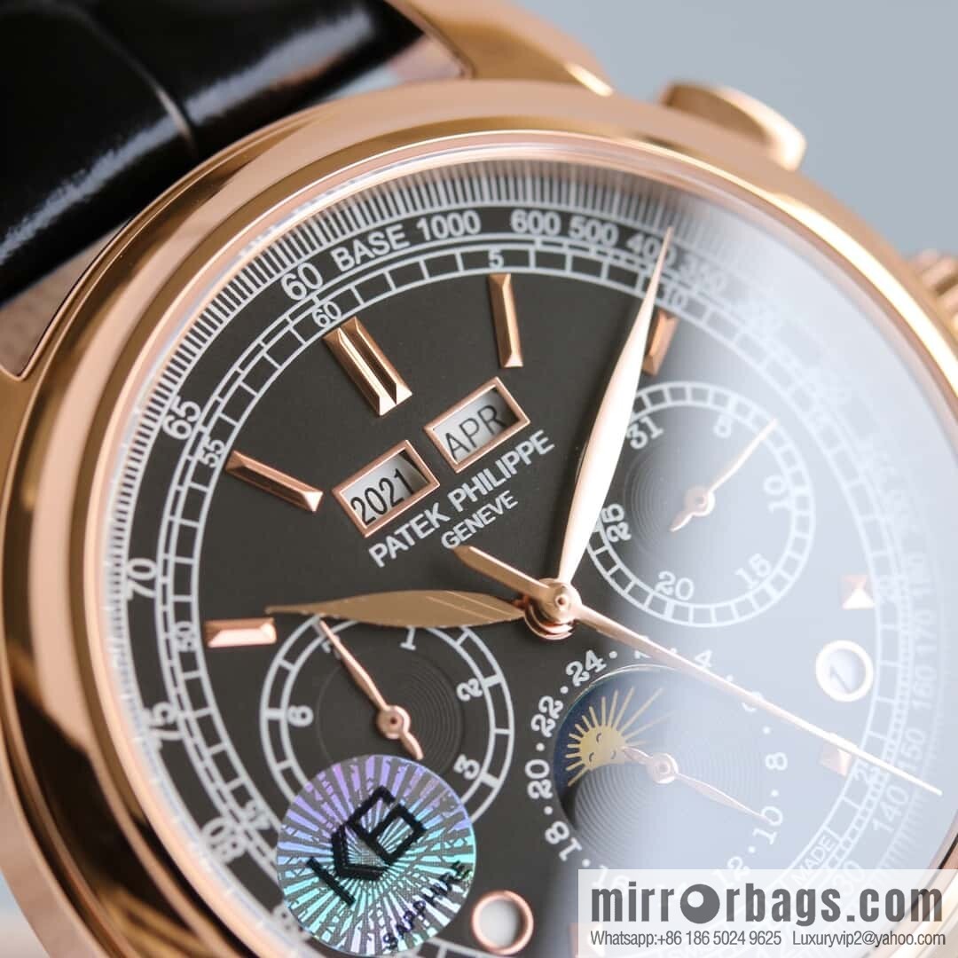 2025 original replica mold opening Patek. Philippe super complex function chronograph series watch