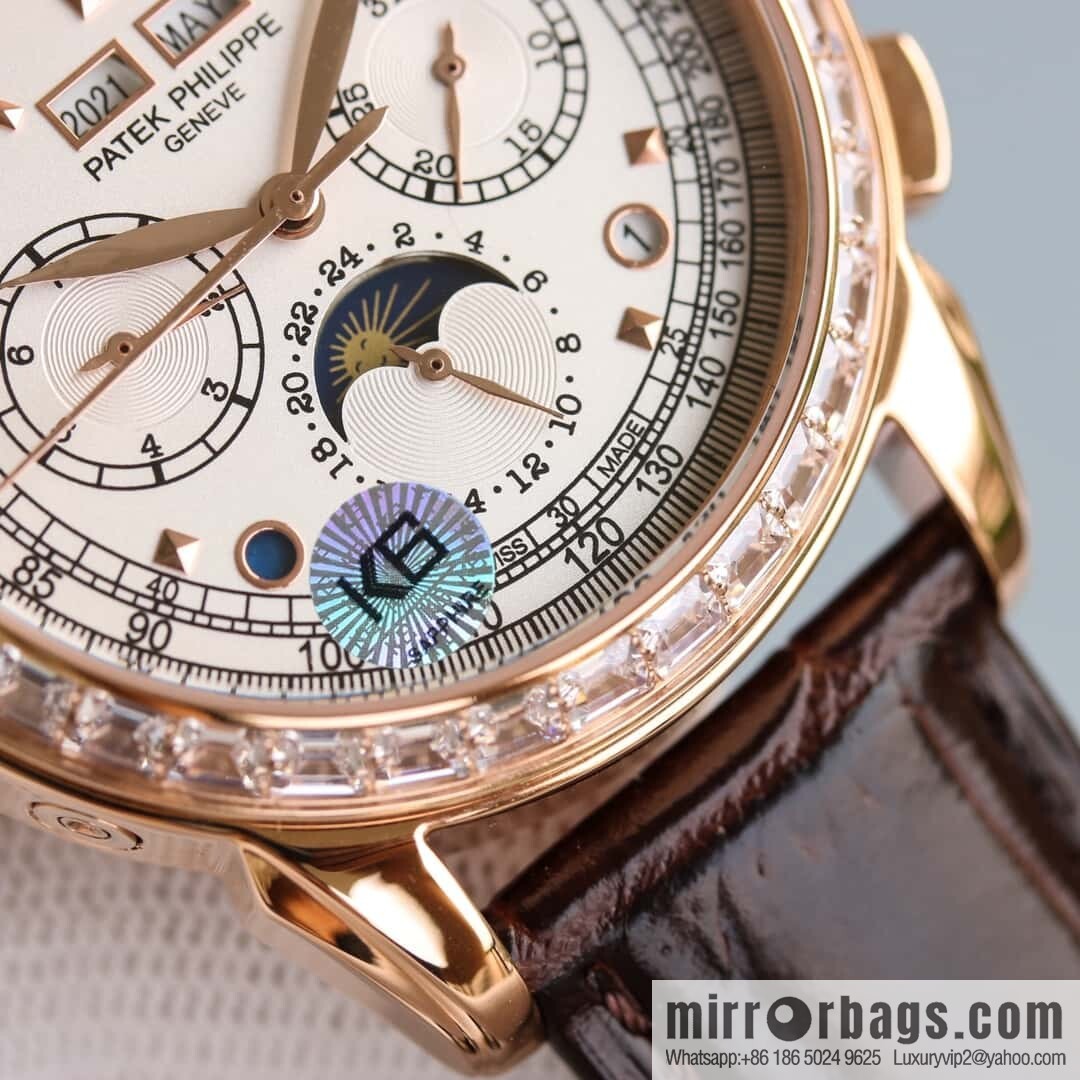 2025 original replica mold opening Patek. Philippe super complex function chronograph series watch
