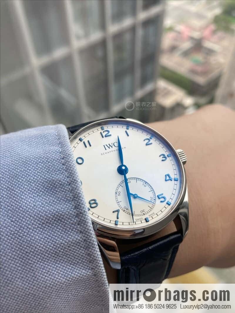 IWC Portugal automatic small three-pin series watch diameter 40.4mm movement custom machine 82200 automatic machinery