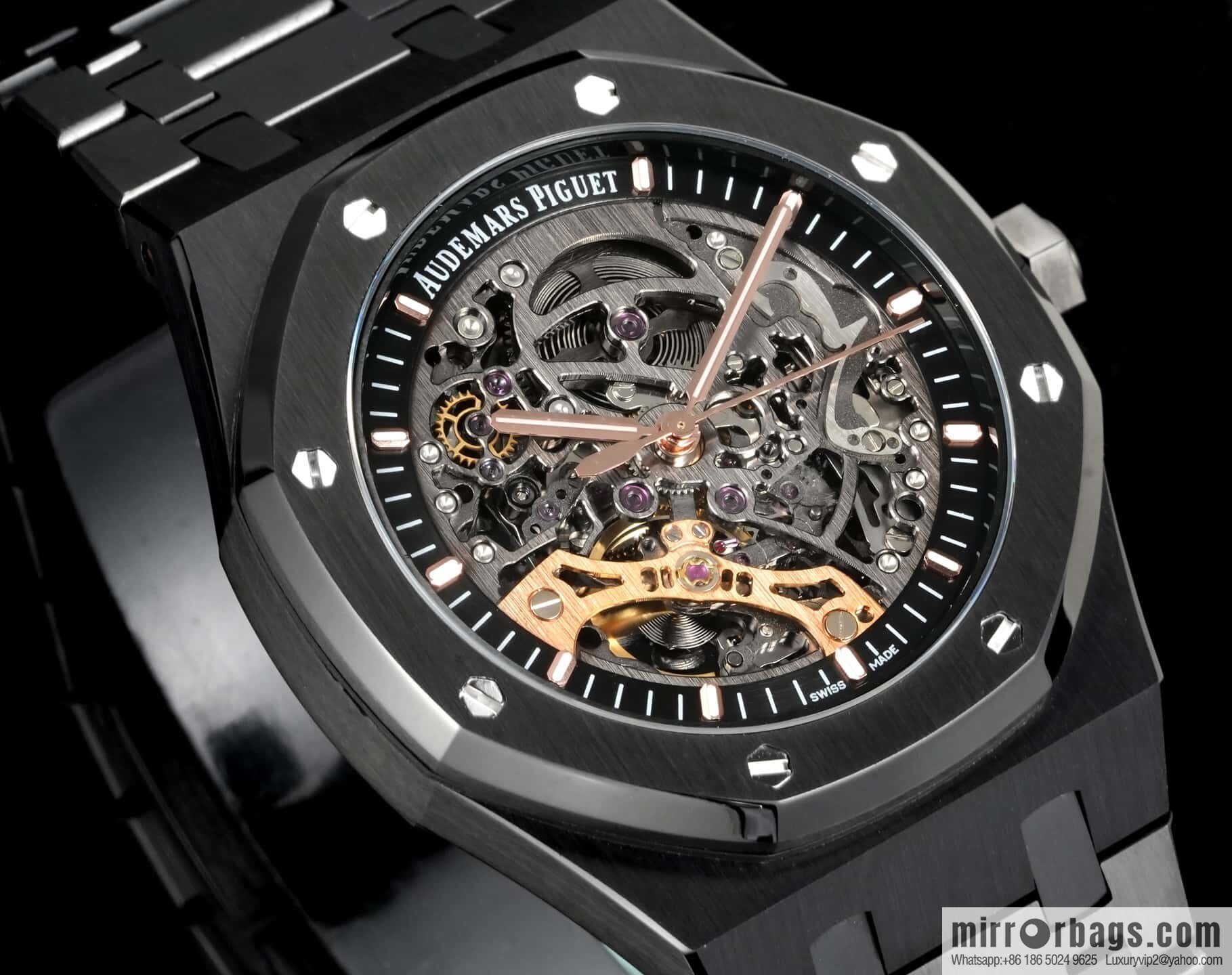 GR New Audemars Piguet Royal Oak Offshore 15407ST. OO.1220ST.01 Men's Mechanical Watch Calibre 3132 Integrated Movement