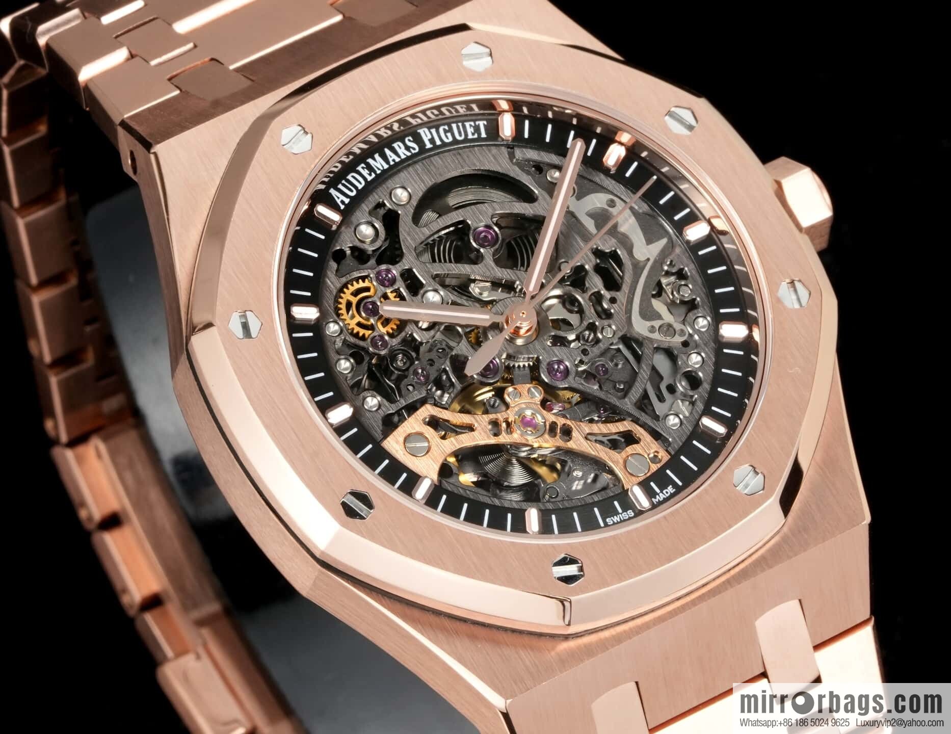 GR New Audemars Piguet Royal Oak Offshore 15407ST. OO.1220ST.01 Men's Mechanical Watch Calibre 3132 Integrated Movement