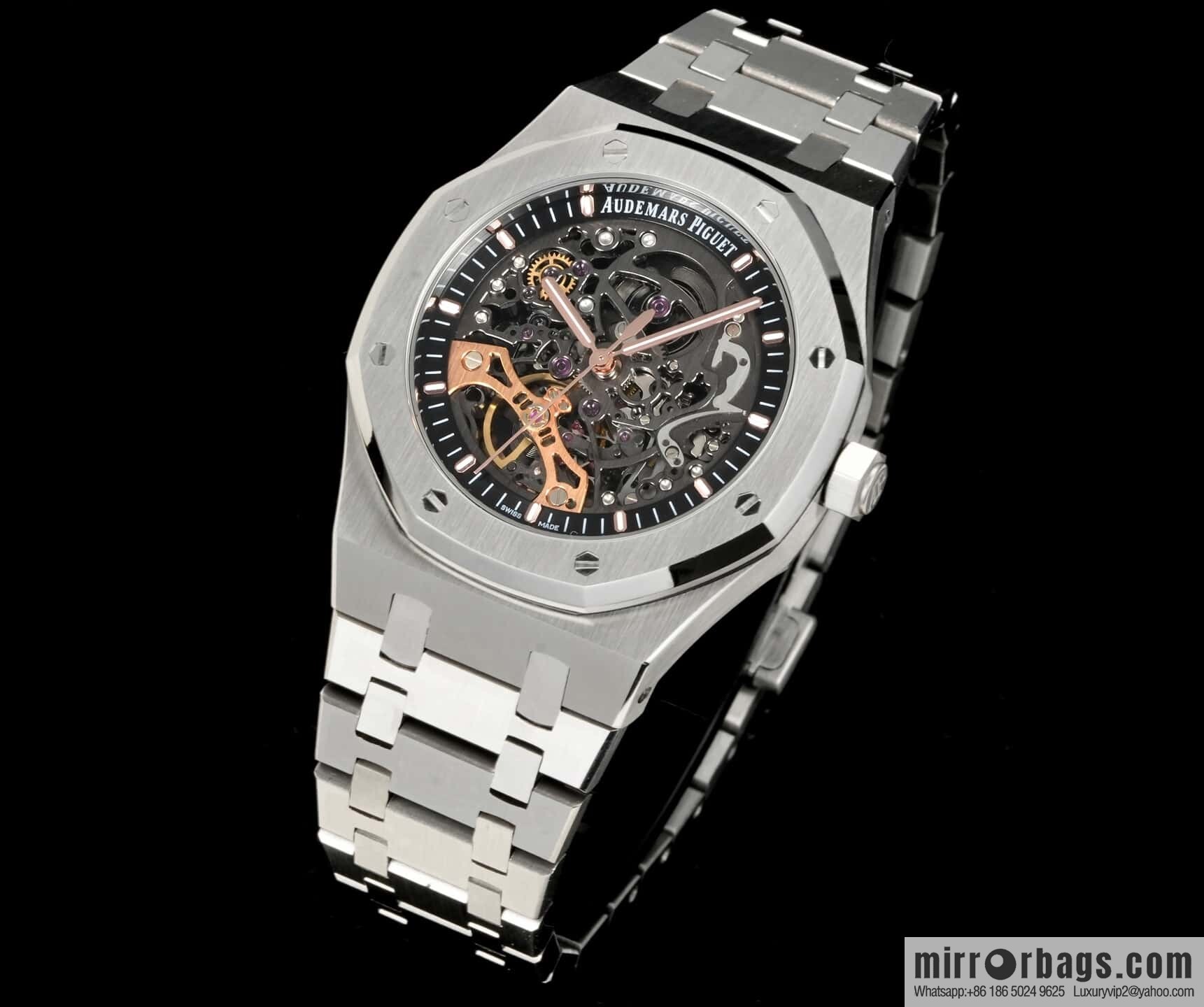 GR New Audemars Piguet Royal Oak Offshore 15407ST. OO.1220ST.01 Men's Mechanical Watch Calibre 3132 Integrated Movement