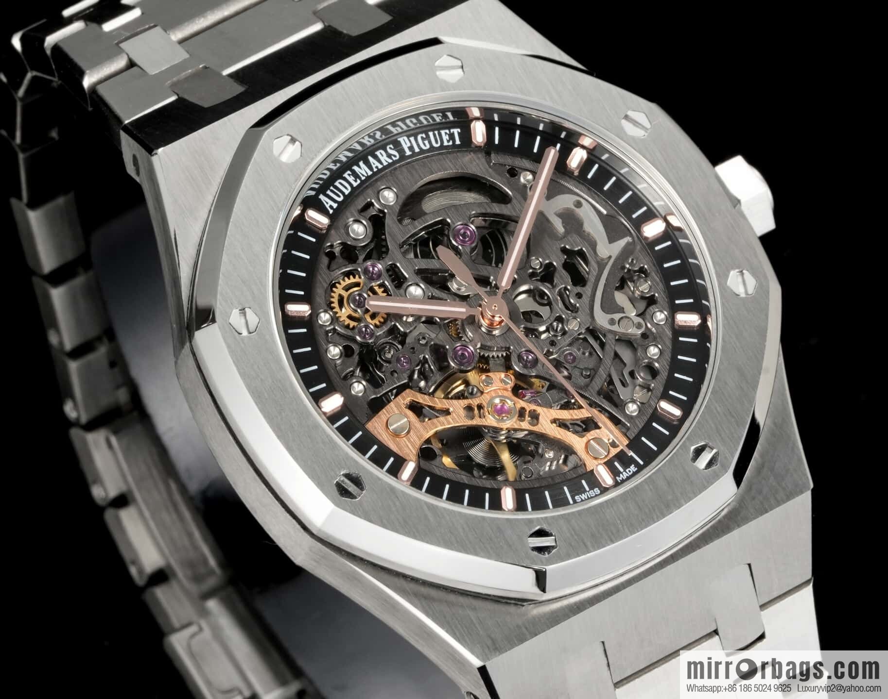GR New Audemars Piguet Royal Oak Offshore 15407ST. OO.1220ST.01 Men's Mechanical Watch Calibre 3132 Integrated Movement