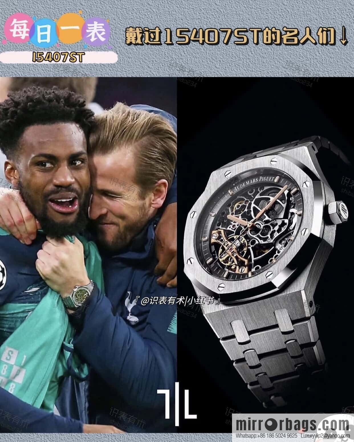 GR New Audemars Piguet Royal Oak Offshore 15407ST. OO.1220ST.01 Men's Mechanical Watch Calibre 3132 Integrated Movement