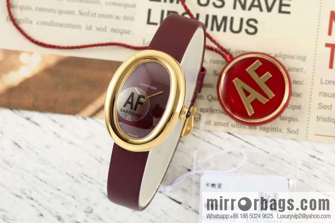 AF-Cartier Baignoire Bath Series Swiss Quartz Movement BAIGNOIRE DE CARTIER Watch
