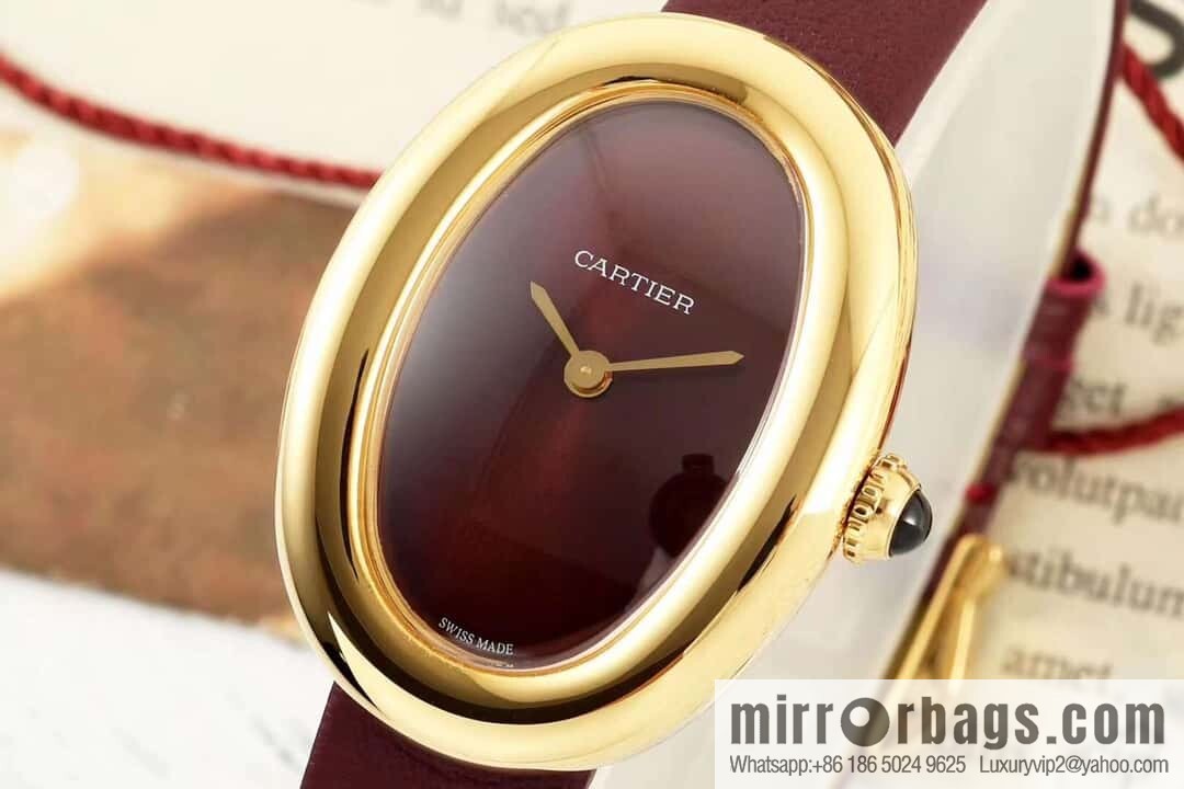 AF-Cartier Baignoire Bath Series Swiss Quartz Movement BAIGNOIRE DE CARTIER Watch