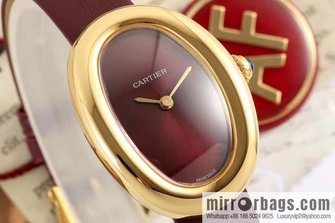 AF-Cartier Baignoire Bath Series Swiss Quartz Movement BAIGNOIRE DE CARTIER Watch