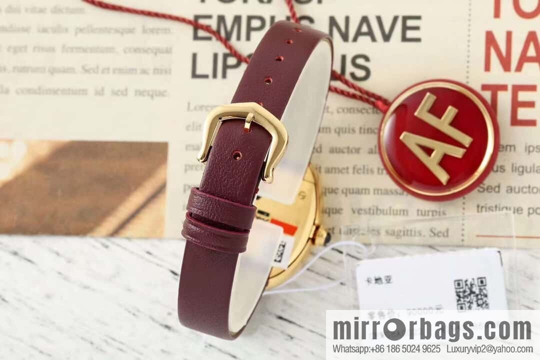 AF-Cartier Baignoire Bath Series Swiss Quartz Movement BAIGNOIRE DE CARTIER Watch