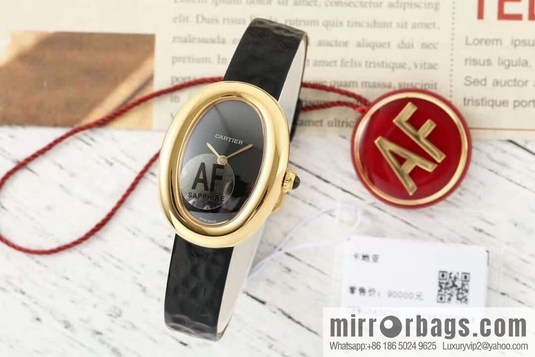 AF-Cartier Baignoire Bath Series Swiss Quartz Movement BAIGNOIRE DE CARTIER Watch