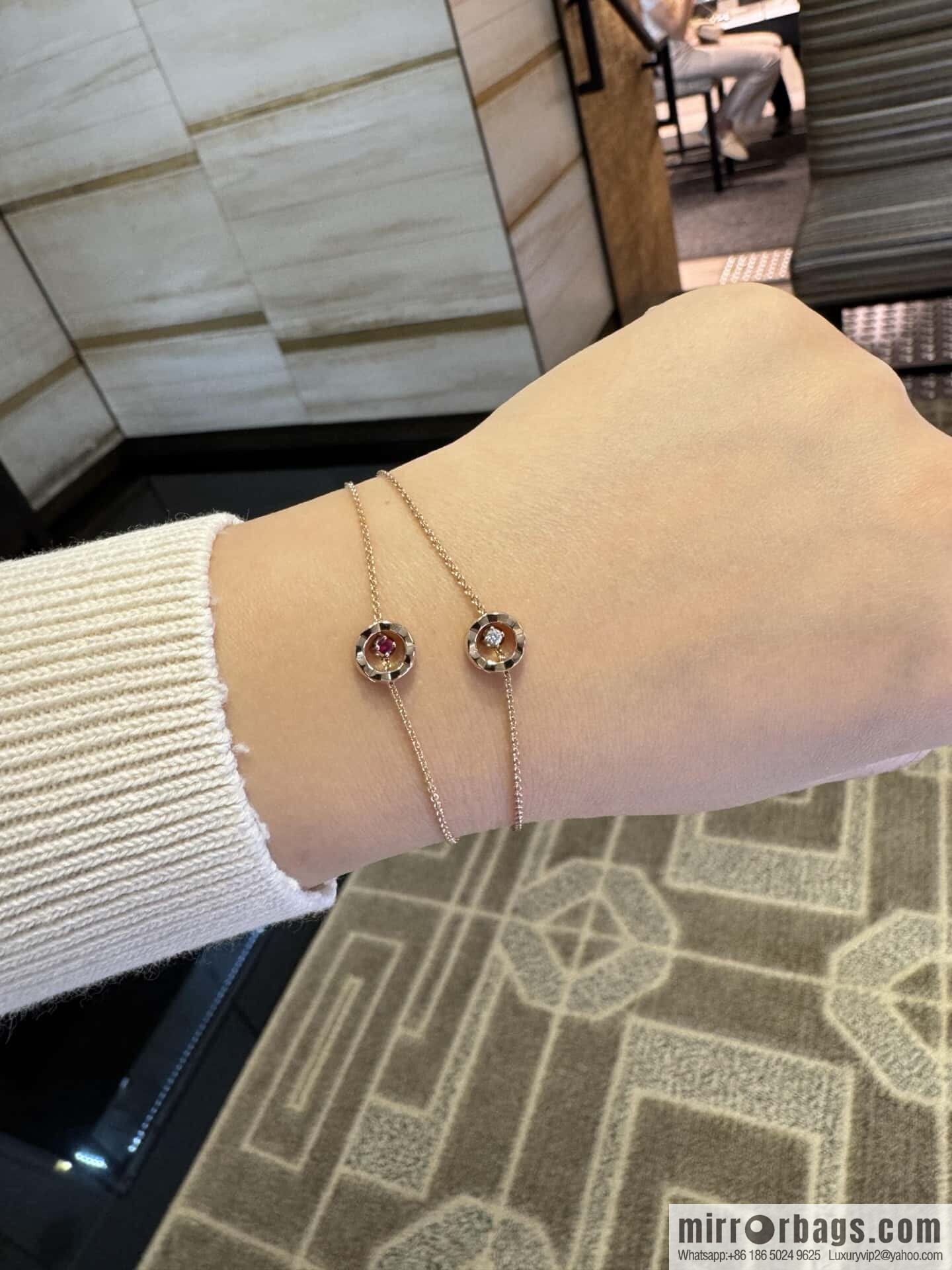 ❗️New ❗️ New ☑️ Chanel coco crush series red diamond diamond bracelet