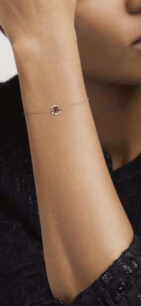 ❗️New ❗️ New ☑️ Chanel coco crush series red diamond diamond bracelet