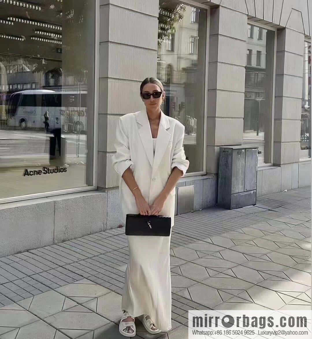 BV Andiamond clutch 741511 black