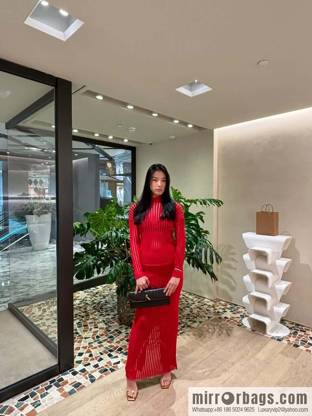 BV Andiamond clutch 741511 black