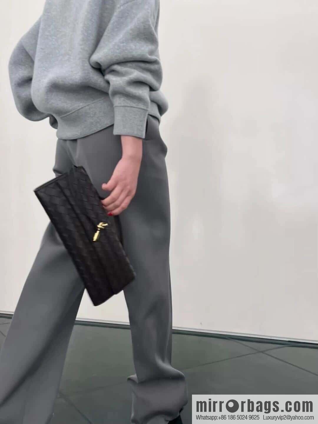 BV Andiamond clutch 741511 black