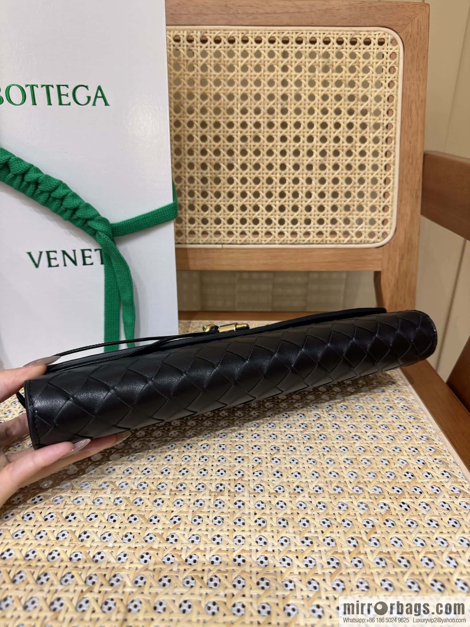 BV Andiamond clutch 741511 black