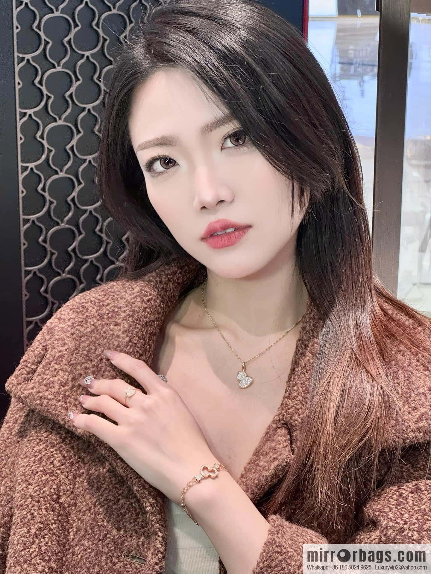 ❗️New ❗️ ☀️ Qeelin Petite Wulu Hollow Gourd Three-layer Bracelet ☀️