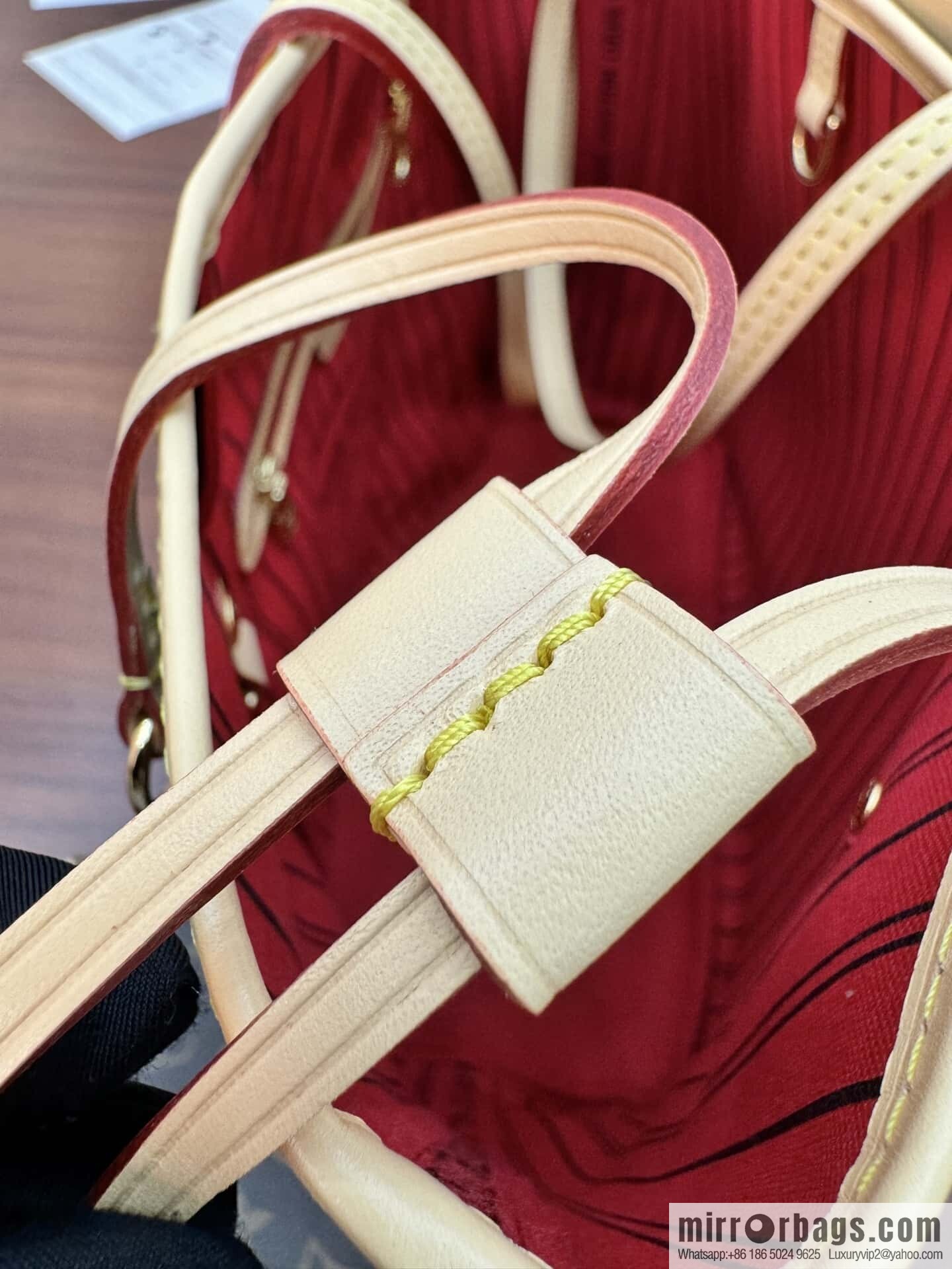 LV M46987 CUSTOMIZABLE Neverfull MM