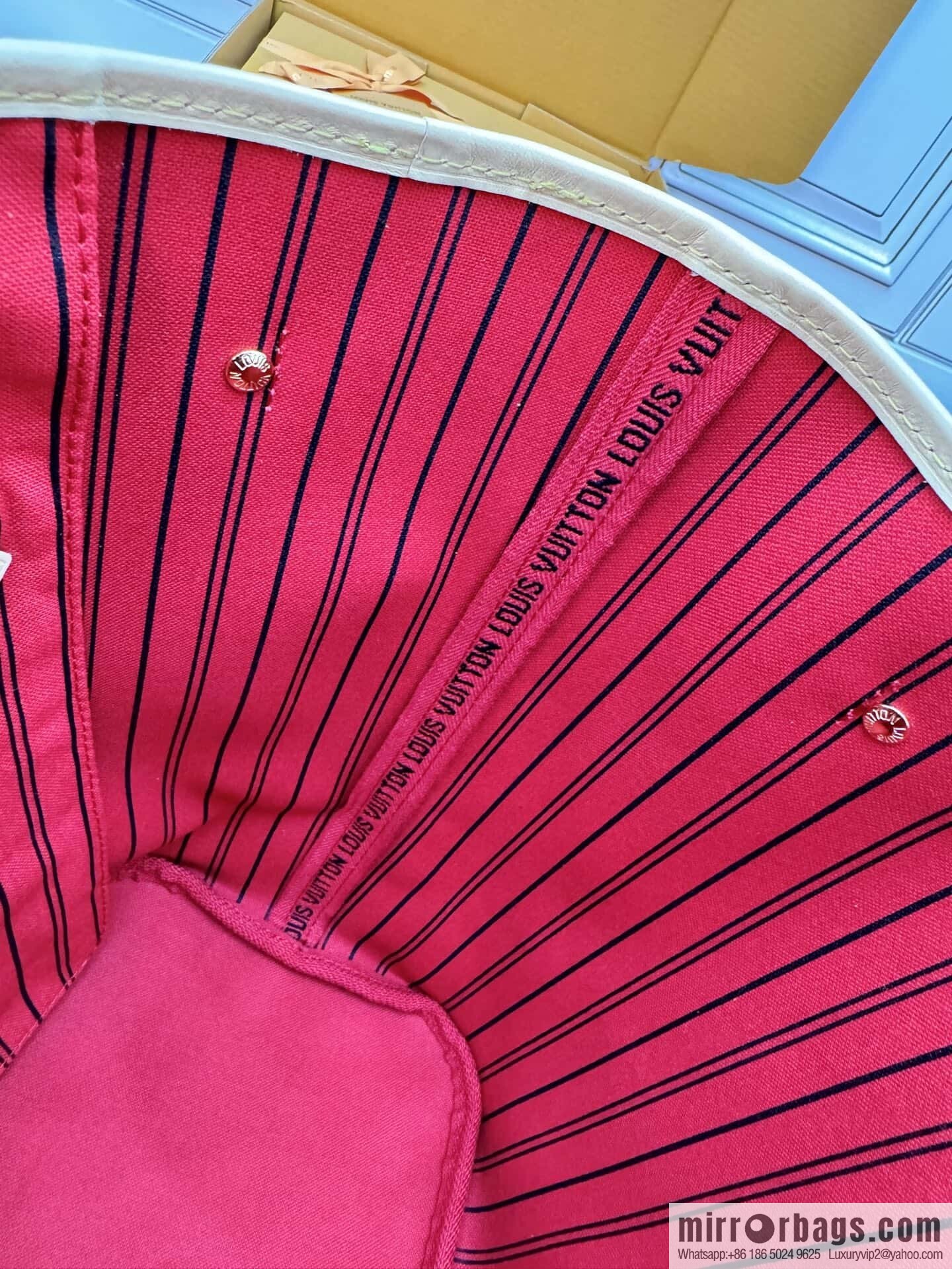 LV M46987 CUSTOMIZABLE Neverfull MM