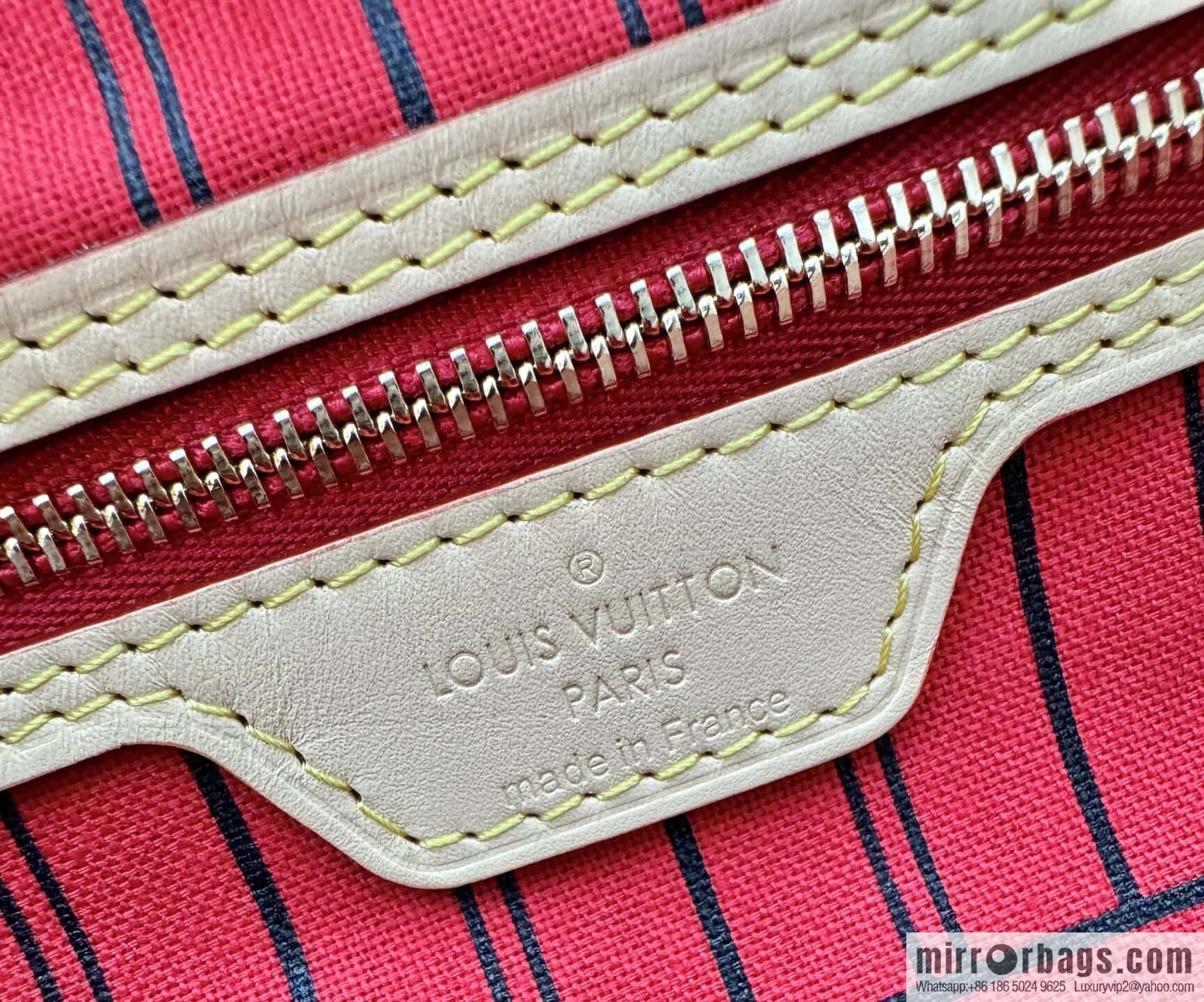 LV M46987 CUSTOMIZABLE Neverfull MM