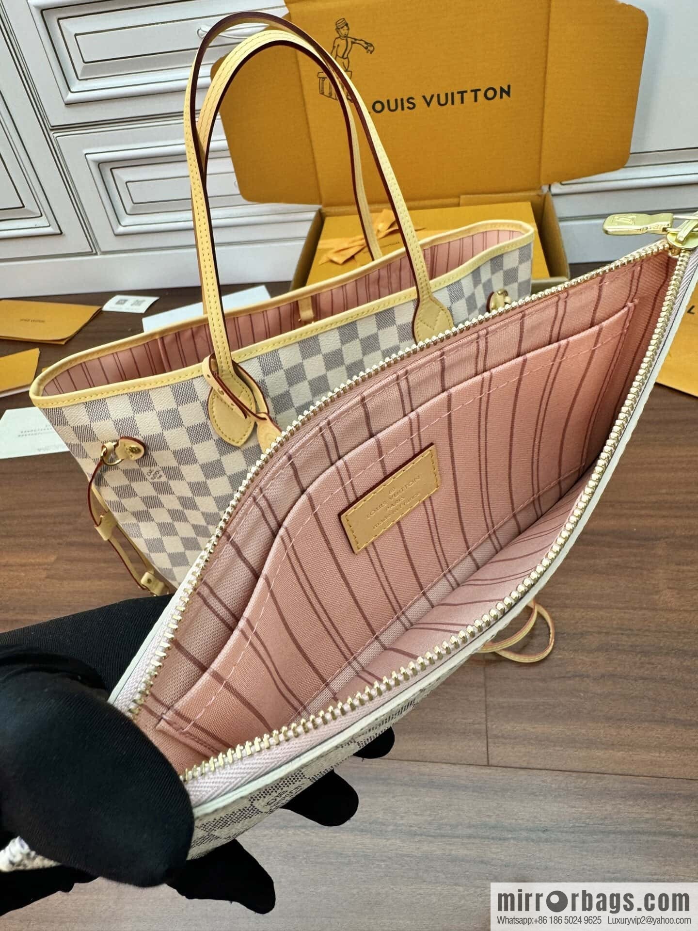 LV N40603 Neverfull MM