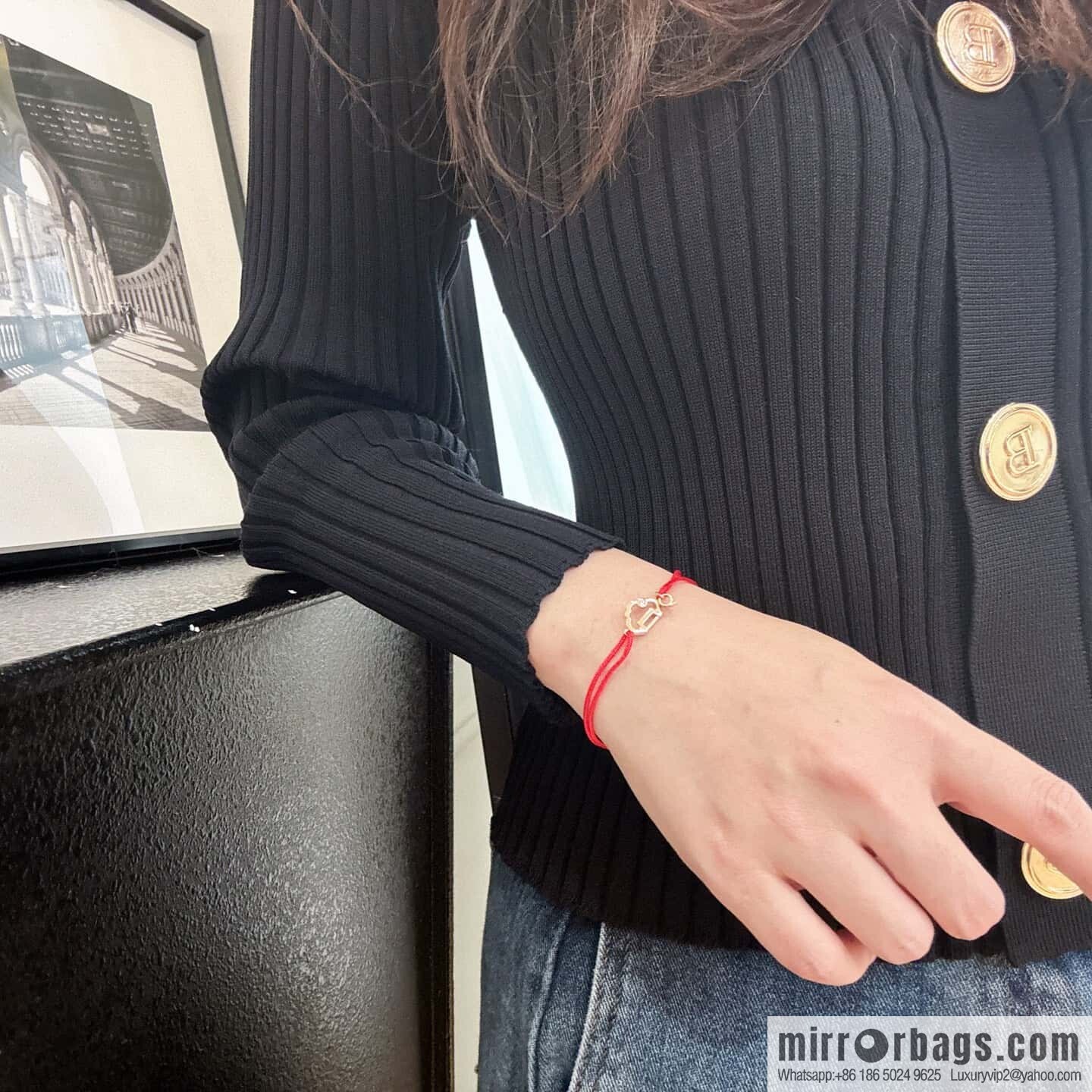 ☀️Qeelin three gourd red rope bracelets