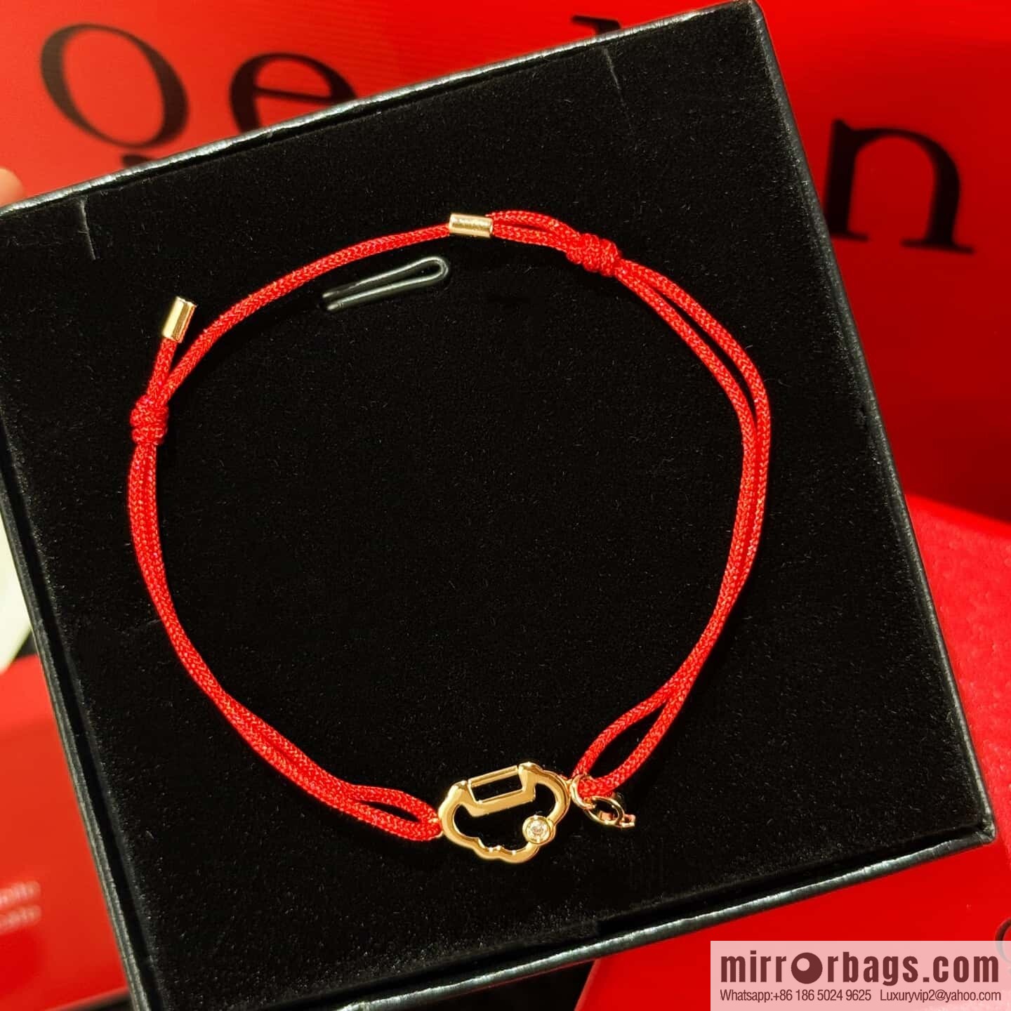 ☀️Qeelin three gourd red rope bracelets