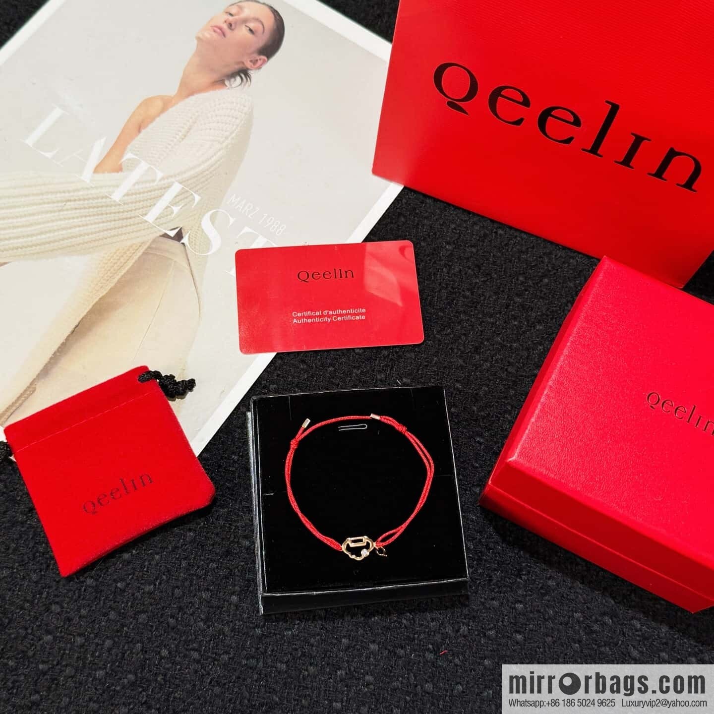 ☀️Qeelin three gourd red rope bracelets