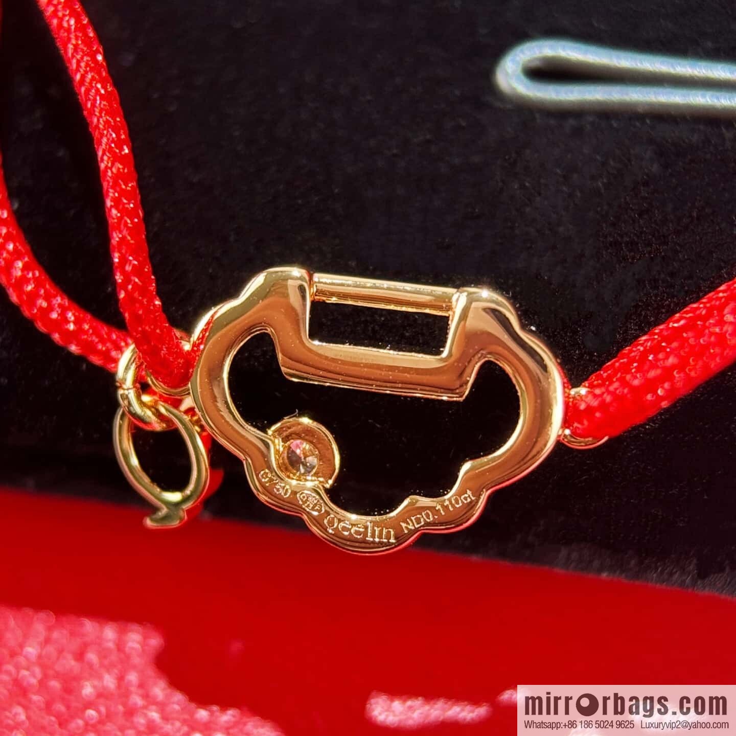 ☀️Qeelin three gourd red rope bracelets