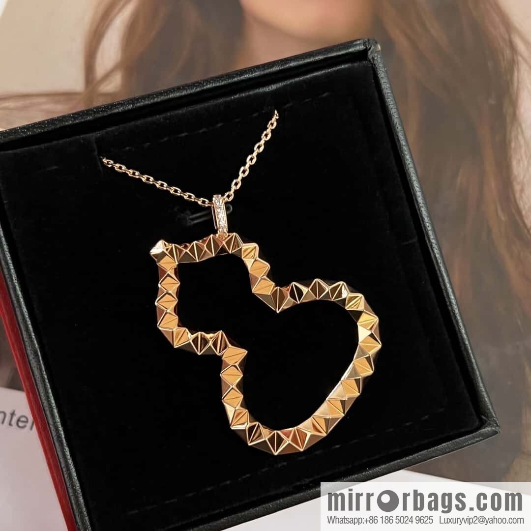 ❗️New ❗️ ☀️ Original ☀️ Qeelin 18 series rose gold gourd necklace ☀️