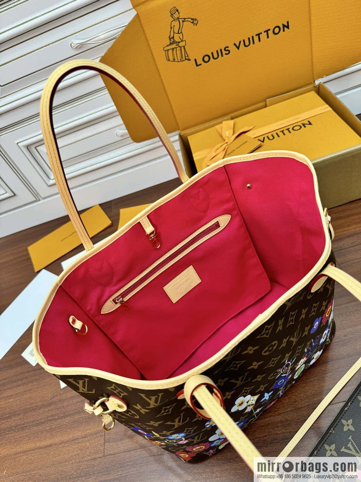 LV M13271 LV x TM Neverfull MM