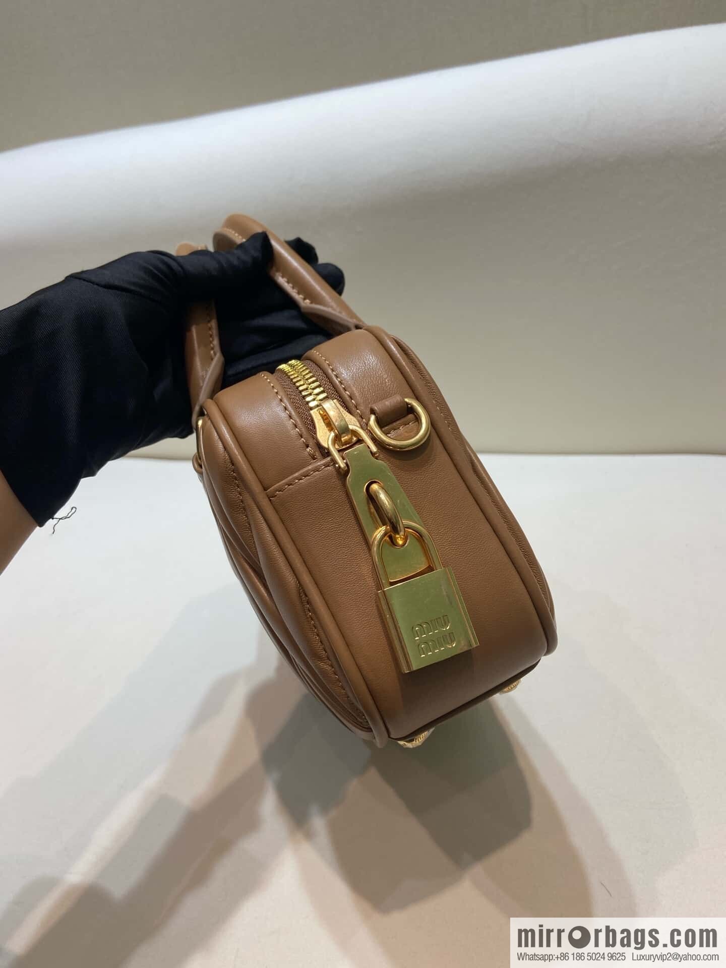 Sheepskin Textured Retro Rectangle Bag | Leather Bowling Bag 5BB123 💕💕