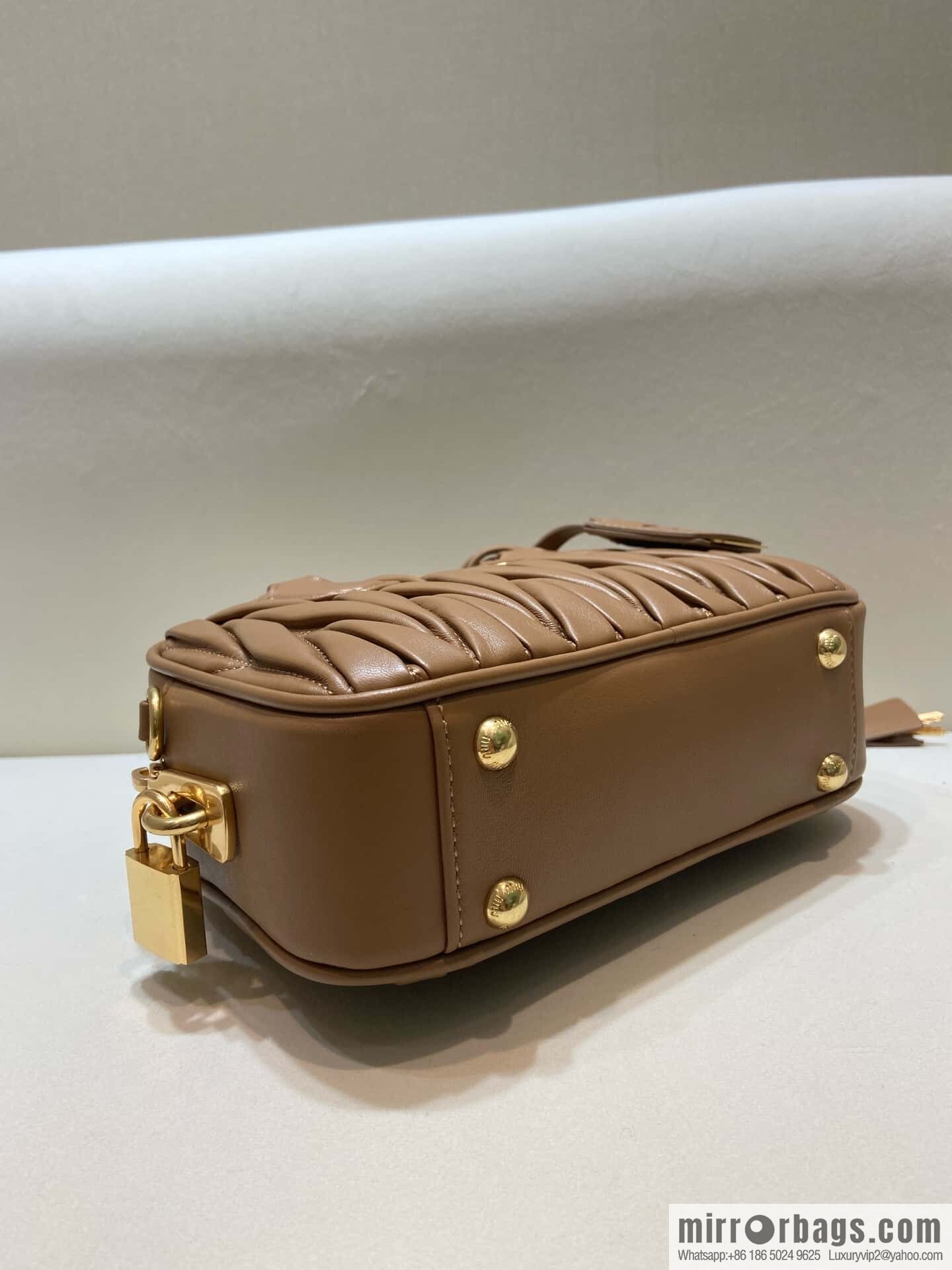 Sheepskin Textured Retro Rectangle Bag | Leather Bowling Bag 5BB123 💕💕