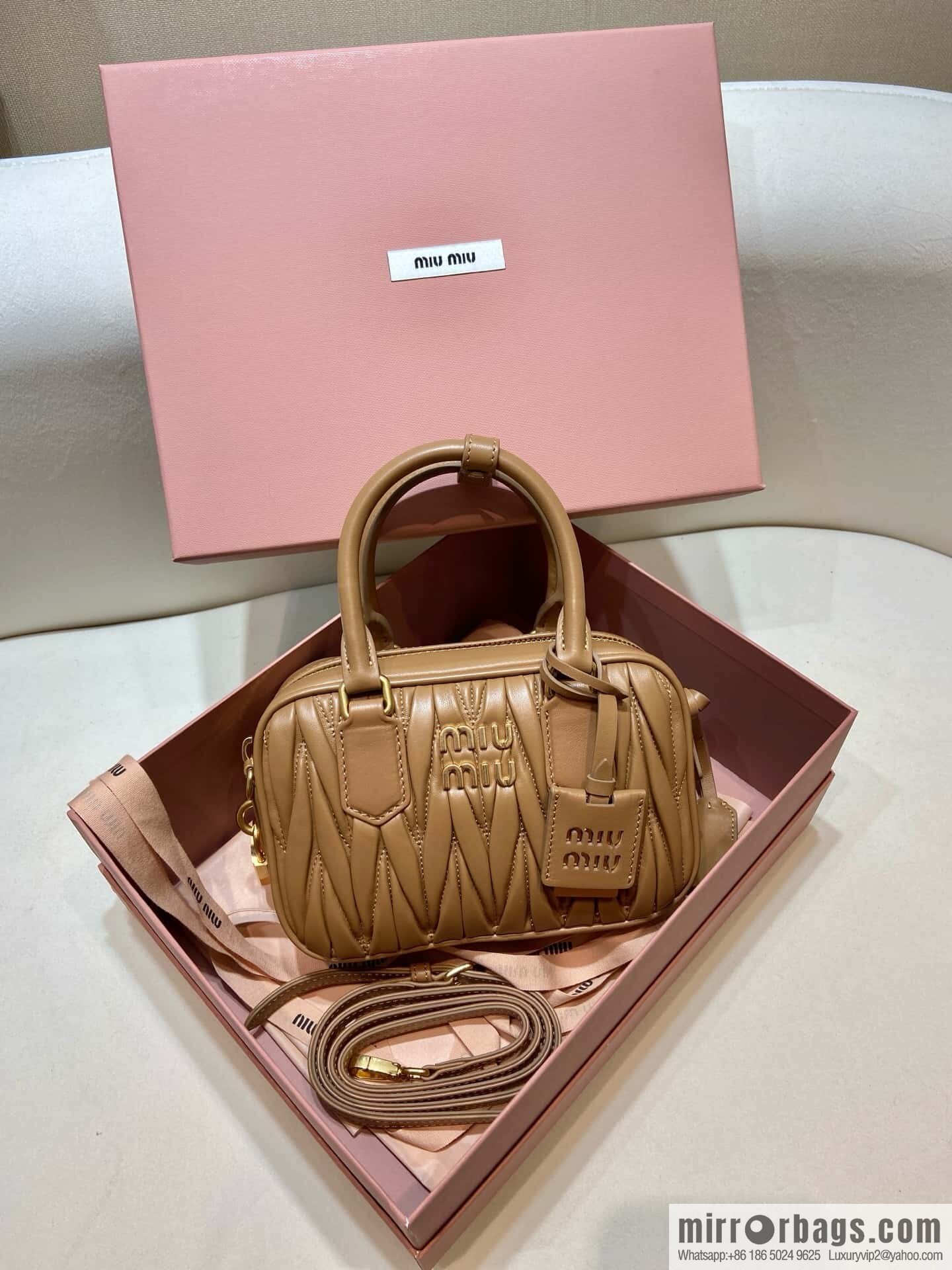 Sheepskin Textured Retro Rectangle Bag | Leather Bowling Bag 5BB123 💕💕