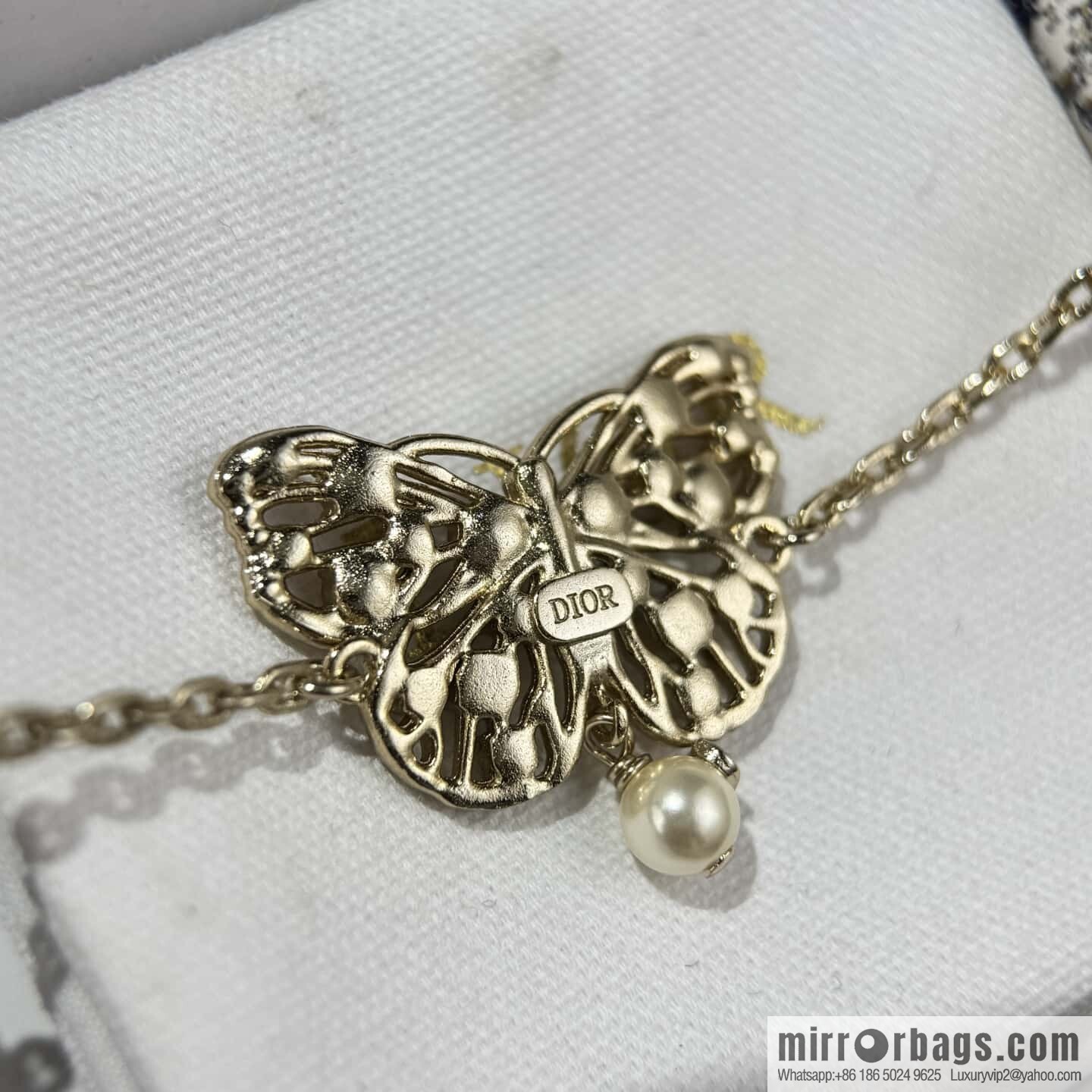 ❗️New ❗️ Dior bracelet ☀️ new ☑️ Dior DIOR butterfly pearl bracelet ☀️