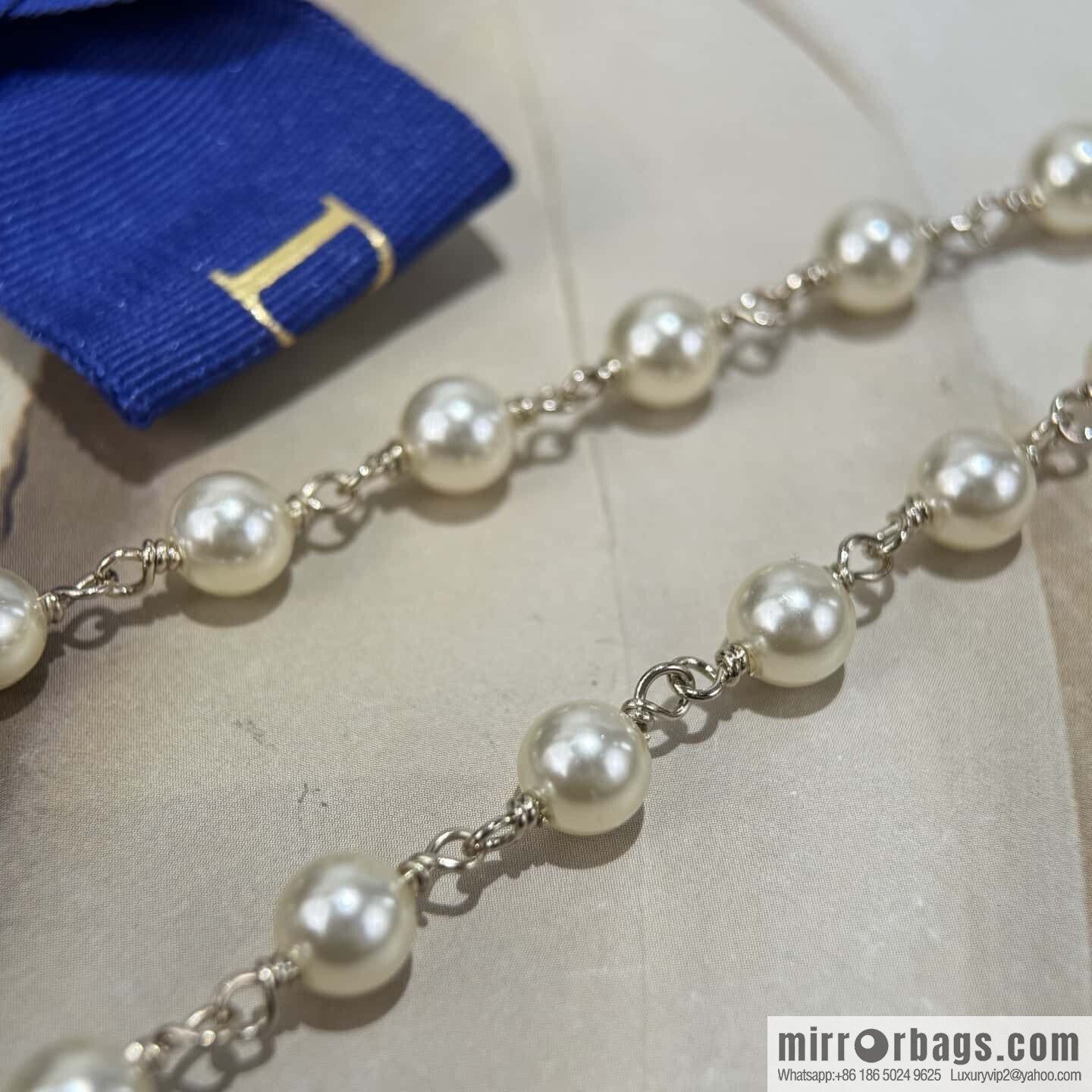 ❗️New ❗️ ☀️ New ☑️ Dior DIOR butterfly pearl necklace ☀️