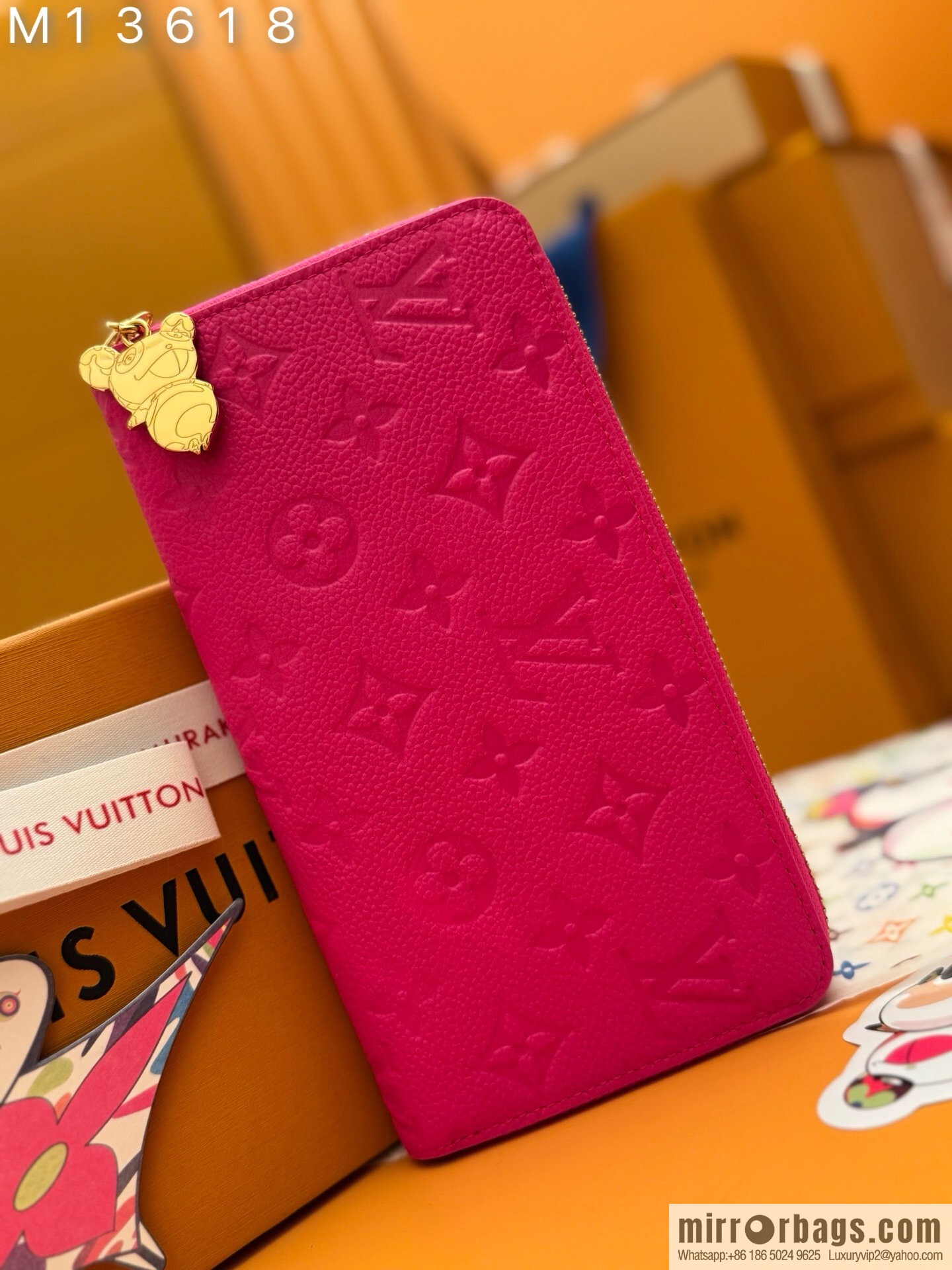 LV M13618 LV x TM Zippy Wallet