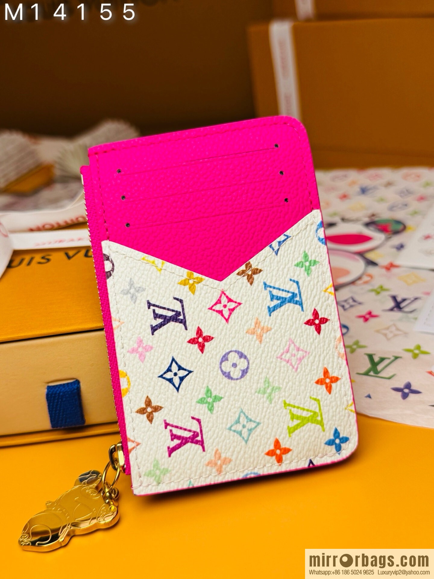 LV M14155 LV x TM Romy Card Holder