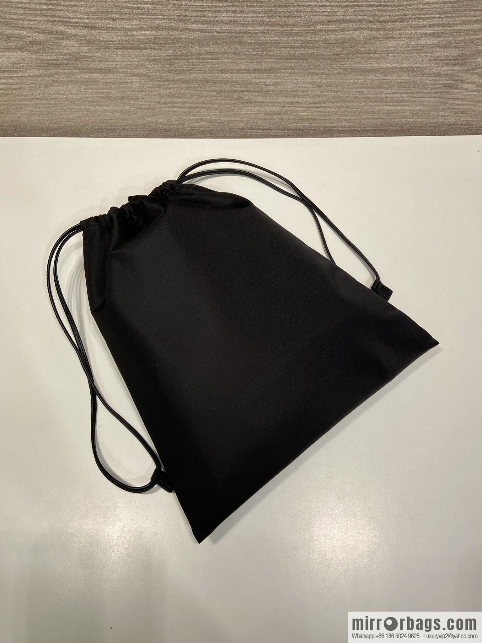 PRADA 🎉 new handbag 🎉 1NK001 drawstring pouch 🎉 black