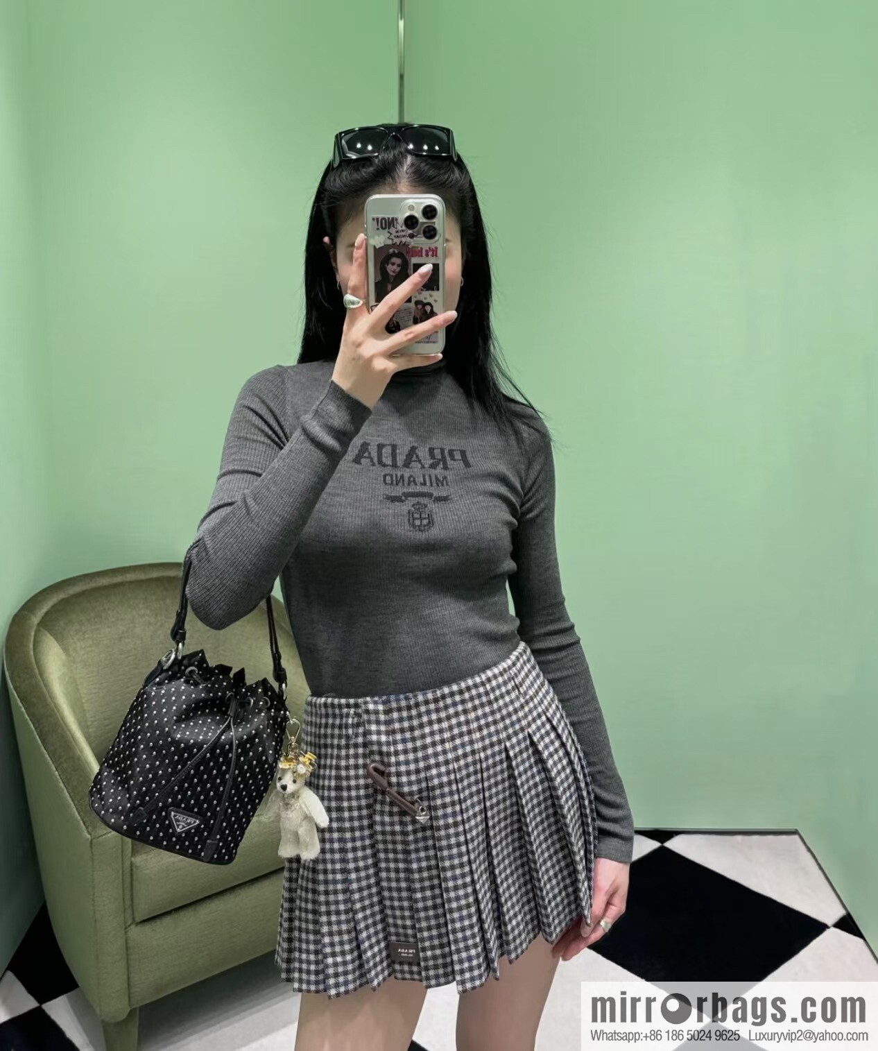 PRADA 🎉 Rivet Bucket Kit 🎉 1BE067 Rivet🎉🎉