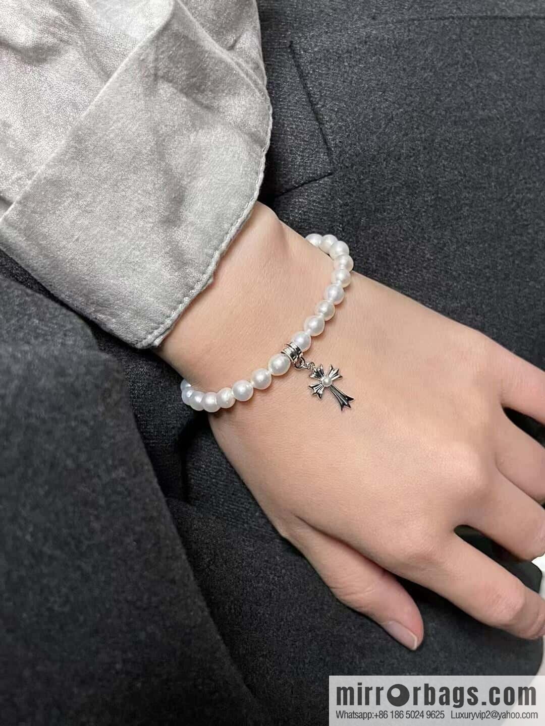 ❗New ❗ ☀ New Croxin Cross Pearl Necklace, Bracelet ☀