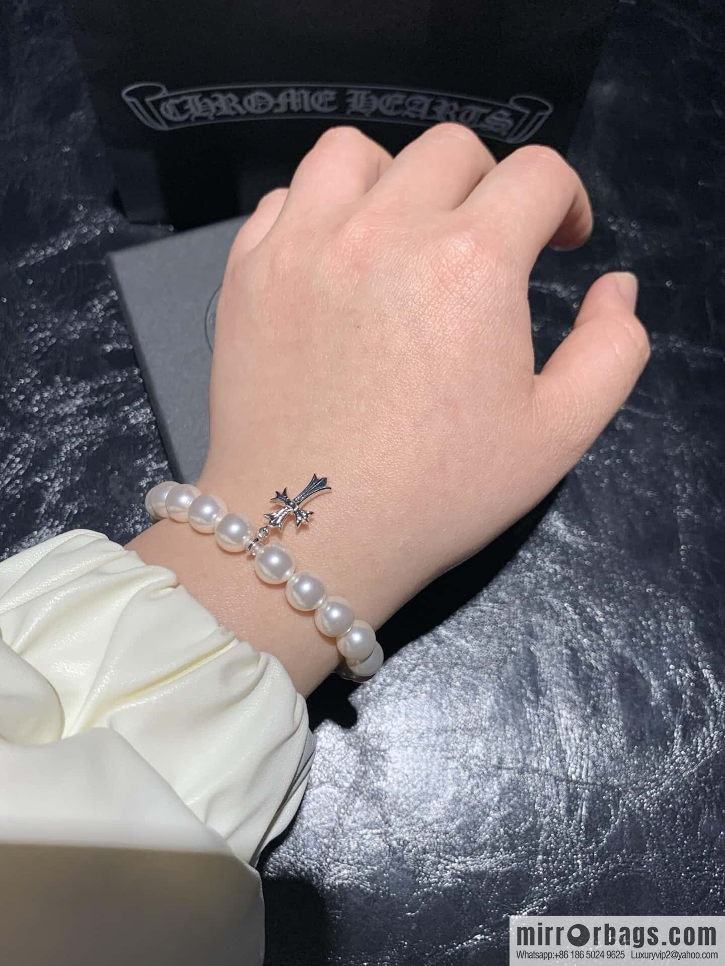 ❗New ❗ ☀ New Croxin Cross Pearl Necklace, Bracelet ☀