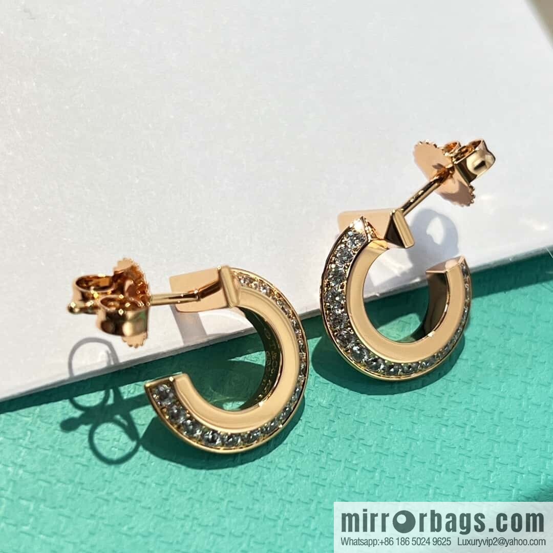 ❗️New ❗️ New ☑️ TIFFANY & Co. Tiffany T1 Round Earrings