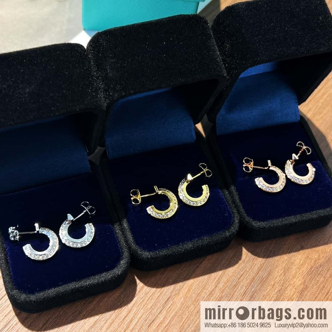 ❗️New ❗️ New ☑️ TIFFANY & Co. Tiffany T1 Round Earrings