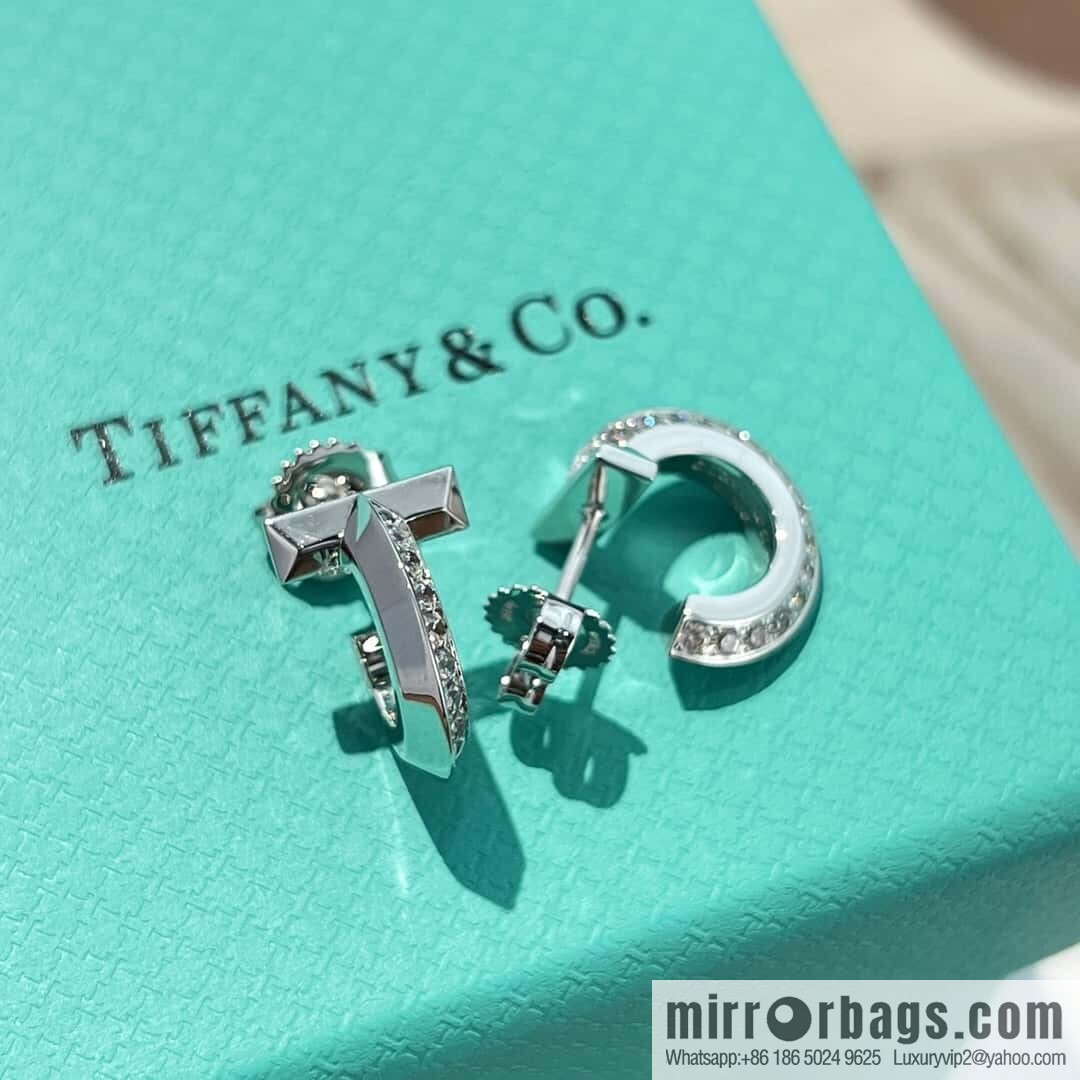 ❗️New ❗️ New ☑️ TIFFANY & Co. Tiffany T1 Round Earrings