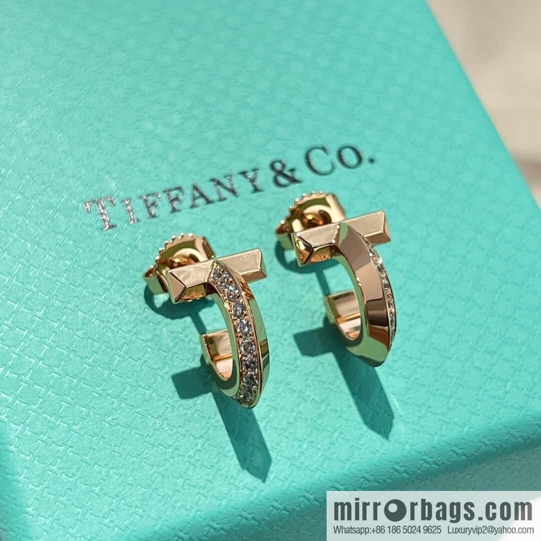❗️New ❗️ New ☑️ TIFFANY & Co. Tiffany T1 Round Earrings