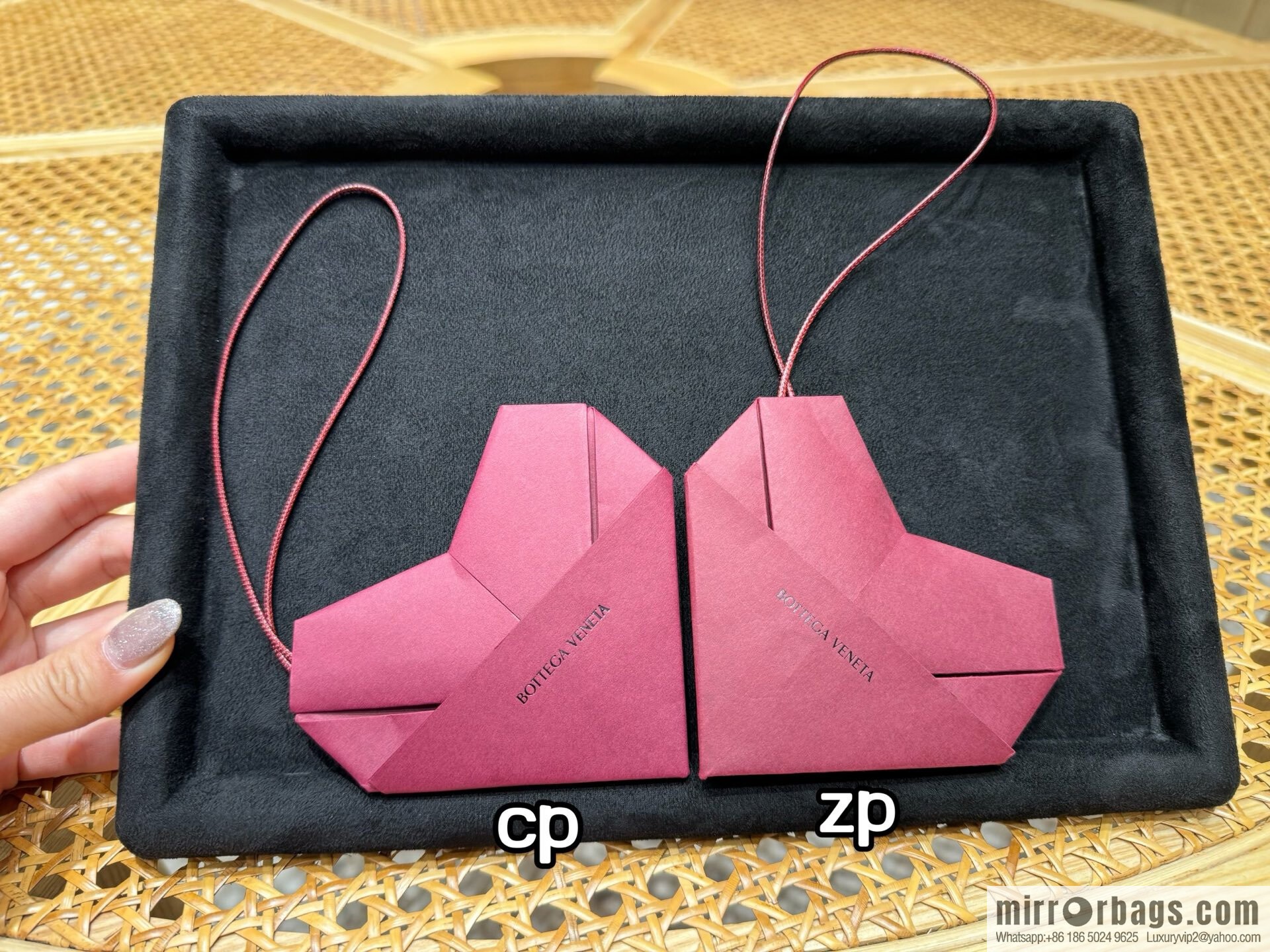 BV Large Pinacoteca Tote Bag 817166 Rose Powder