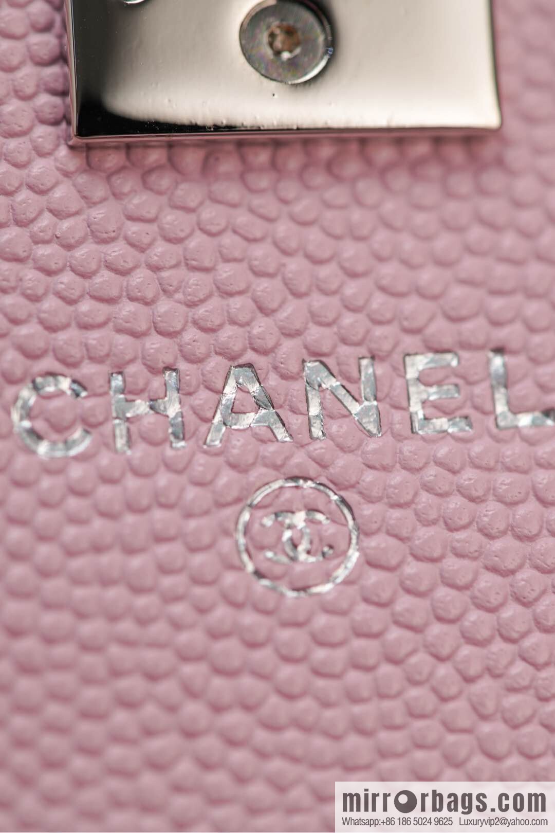 𝐂𝐡𝐚𝐧𝐞𝐥 𝟐𝟓𝐏 hidden model, handle organ bag, light powder 💗 AP3705