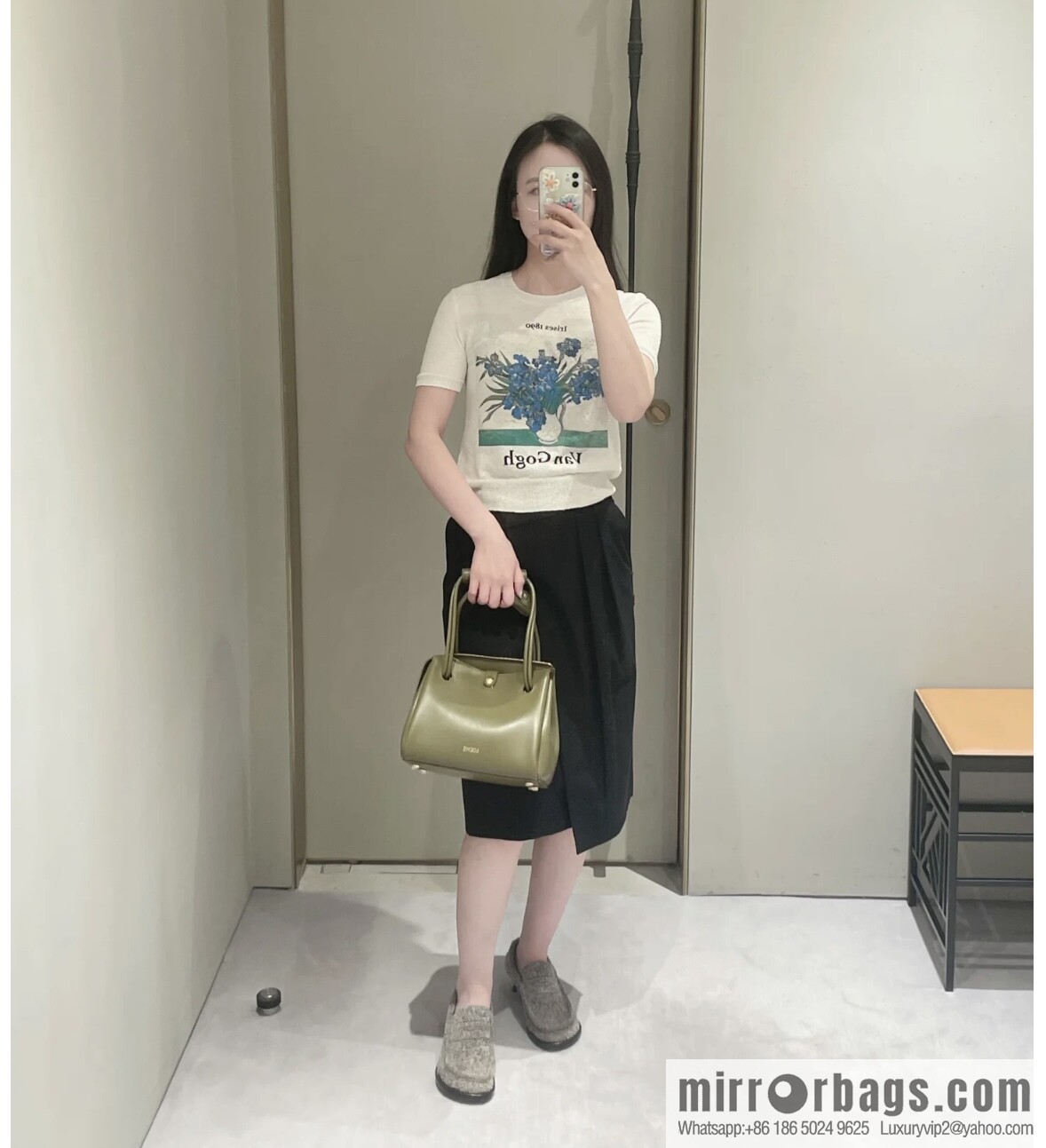 LOEWE new Madrid S 0807 olive green